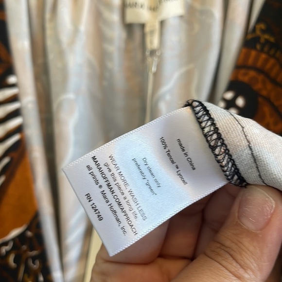 NWT MARA HOFFMAN Agnella Maxi Wrap Dress - Picture 10 of 15